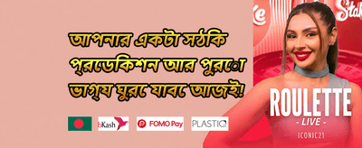 ১০০% প্রথম ডিপোজিট ম্যাচ বোনাস promotion banner
